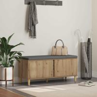 Halbank met kussen met opslag Artisan Eiken 60 x 38 x 46 cm