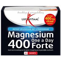 Lucovitaal Magnesium 400 Forte Citroensmaak 60Stuks