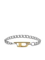 Diesel bracelet Dx1338 à plaque logo - Argent