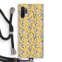 Haas: Samsung Galaxy Note 10 Plus Transparant Hoesje met koord