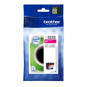 Brother LC-3233M inktcartridge 1 stuk(s) Origineel Normaal rendement Magenta