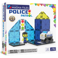 Magna-Tiles Police Patrol 20 stuks Magna-Tiles Police Patrol 20 stuks