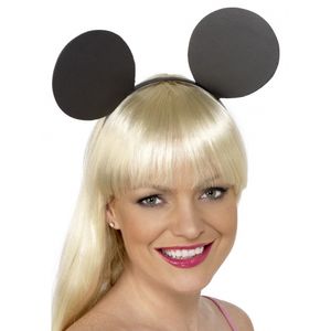 Feestartikelen Mickey Mouse oren diadeem