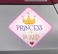 Auto sticker Princess on Board - thumbnail