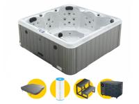 W&apos;eau Lagune spa met warmtepomp - 6 persoons