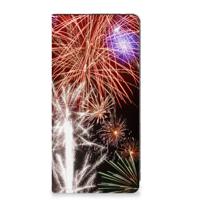 Samsung Galaxy S23 FE Hippe | Standcase | Vuurwerk