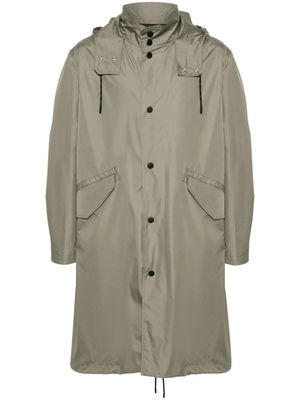 A.P.C. parka Anthony à coupe longue - Vert