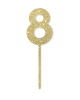 HEMA Taartdecoratie herbruikbaar cijfer 8