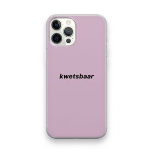 kwetsbaar: iPhone 12 Pro Transparant Hoesje