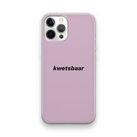 kwetsbaar: iPhone 12 Pro Transparant Hoesje