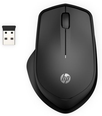 HP280 Silent Draadloze Muis Muis Zwart