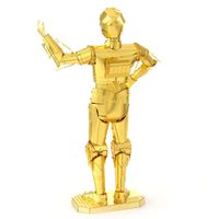 Metal Earth C-3PO gold Metalen bouwpakket - thumbnail