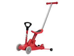 Playtive 4-in-1 driewieler (Rood)