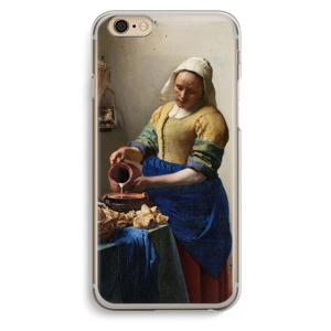 The Milkmaid: iPhone 6 / 6S Transparant Hoesje