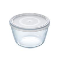 Pyrex cook and freeze ronde glazen vershoudschaal met deksel 1.1l
