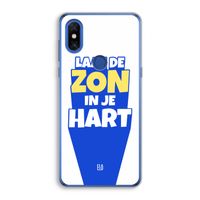 Laat de zon in je hart: Xiaomi Mi Mix 3 Transparant Hoesje