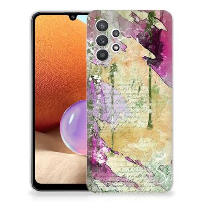 Hoesje maken Samsung Galaxy A32 4G | A32 5G Enterprise Editie Letter Painting
