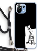 Musketon Painter: Xiaomi Mi 11 Lite Transparant Hoesje met koord