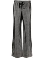 Zadig&Voltaire pantalon évasé à Pomy motif en jacquard - Gris - thumbnail