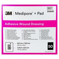 Medipore + Pad 3m 6x10,0cm 50 3564e
