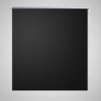 Rolgordijn verduisterend 80x175 cm zwart - thumbnail