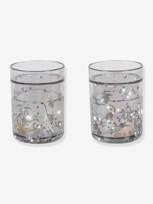 Glitterende beker KONGES SLOJD grijs
