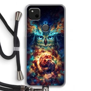 Aurowla: Pixel 4a Transparant Hoesje met koord