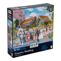 Country Wedding Puzzel 1000 Stukjes