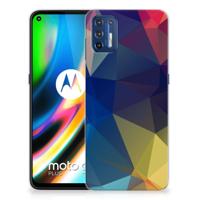 Motorola Moto G9 Plus | TPU Hoesje | Polygon Dark Motorola Moto G9 Plus | TPU Hoesje | Polygon Dark