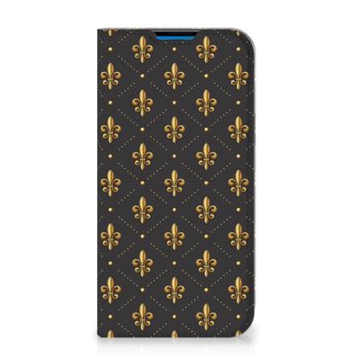 iPhone 14 Pro Max | Hoesje met Magneet | Franse Lelie