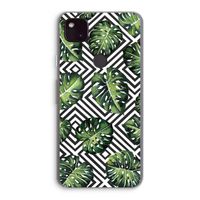 Geometrische jungle: Google Pixel 4a 5G Transparant Hoesje