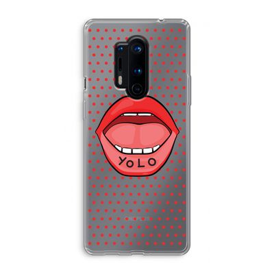 Yolo Denise: OnePlus 8 Pro Transparant Hoesje