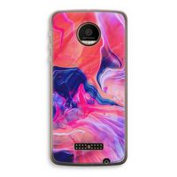 Earth And Ocean: Motorola Moto Z Force Transparant Hoesje