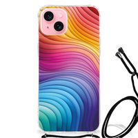 Shockproof Case voor iPhone 15 Plus Regenboog