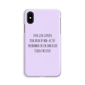 Tequila: iPhone X Volledig Geprint Hoesje