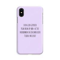 Tequila: iPhone X Volledig Geprint Hoesje
