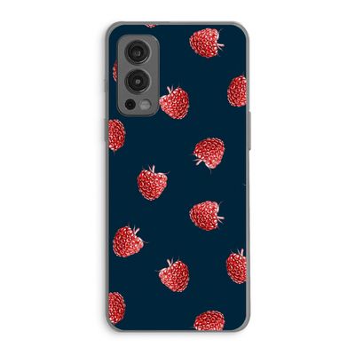 Framboosjes: OnePlus Nord 2 5G Transparant Hoesje