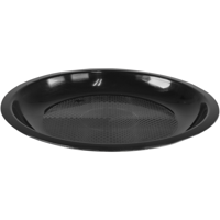 Goldplast Bord | Use & reuse | reusable | rond | 1-vaks | pP | Ø22cm | zwart | 600 stuks