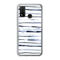 Ink Stripes: Huawei P Smart (2020) Transparant Hoesje