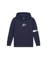 Malelions Hoodie Captain - Navy blauw