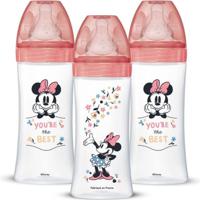 Dodie Minnie Flessenset 330 ml x3 EB6 - thumbnail