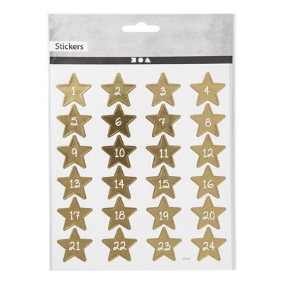 Creativ Company Stickers cijfers, 1 vel