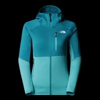 The North Face Meteora Full Zip Fleece Dames Galactic Blue/Deep Teal L
