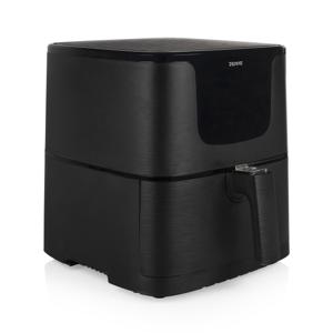 NOVA 02.180176.01.001 Airfryer 5.2 l 1700 W Timerfunctie, Oververhittingsbeveiliging, Anti-aanbaklaag, Met display Zwart