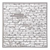 Creativ Company Sjabloon stenen muur, 30,5x30,5cm