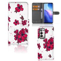 OPPO Find X3 Neo 5G Hoesje Blossom Red