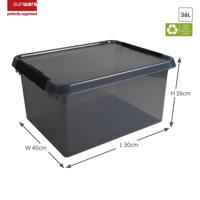 Sunware comfort line opbergbox 36l grijs