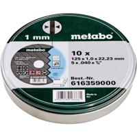 Metabo 616399000 Doorslijpschijf 125 mm 1 stuk(s) RVS