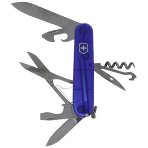 Victorinox Climber 1.3703.T2 Zwitsers zakmes Aantal functies 14 Blauw (transparant)