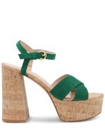 Gianvito Rossi sandales Bellis 120 mm en cuir - Vert - thumbnail